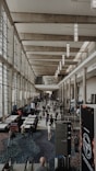 people inside buildings