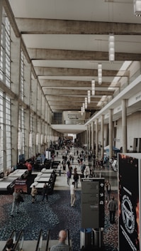 people inside buildings
