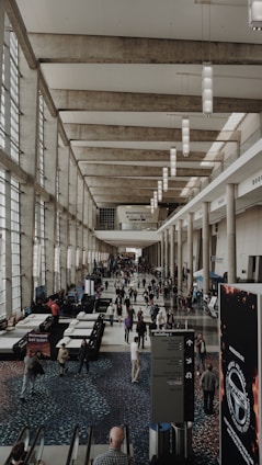 people inside buildings