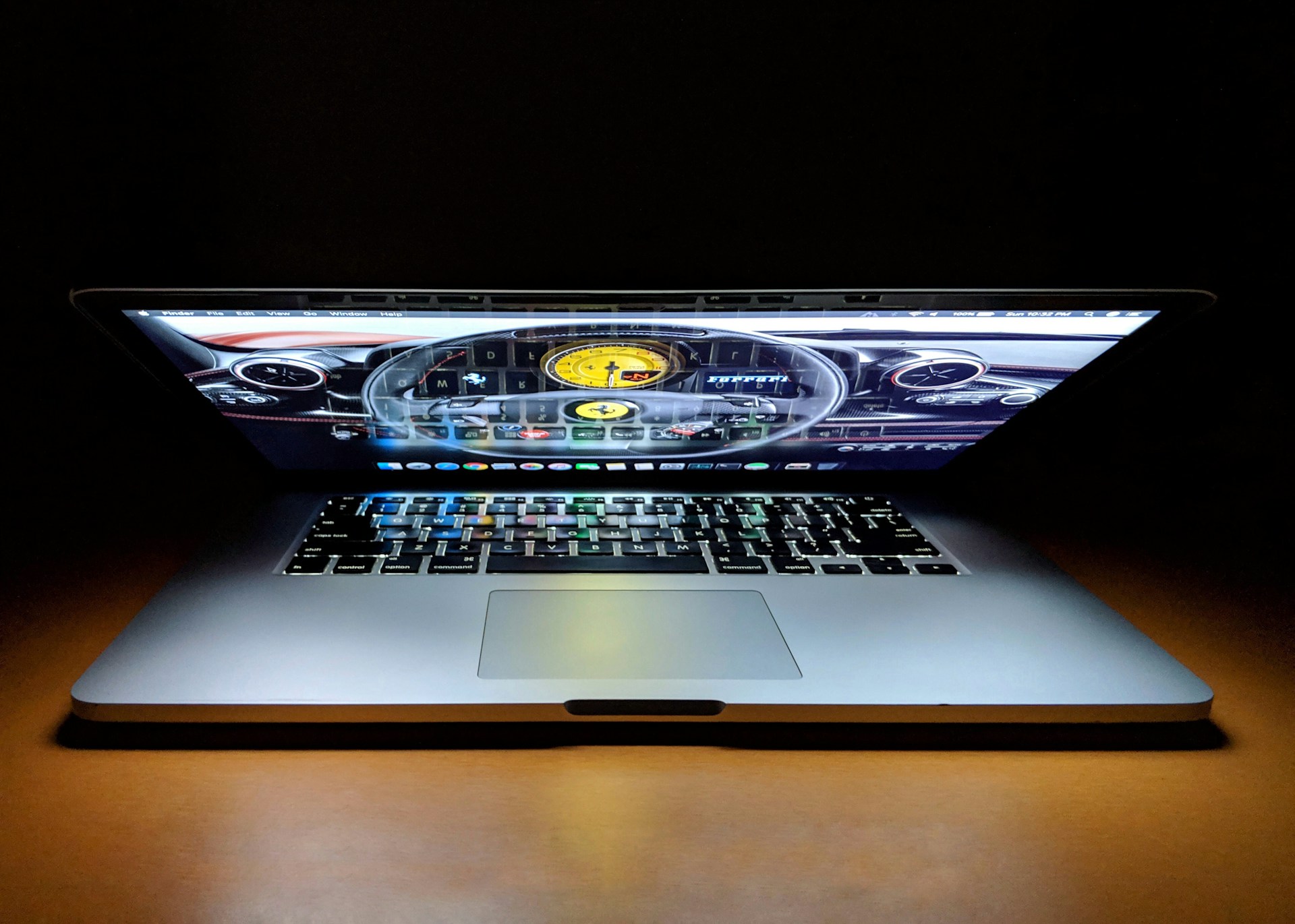 gray computer monitor