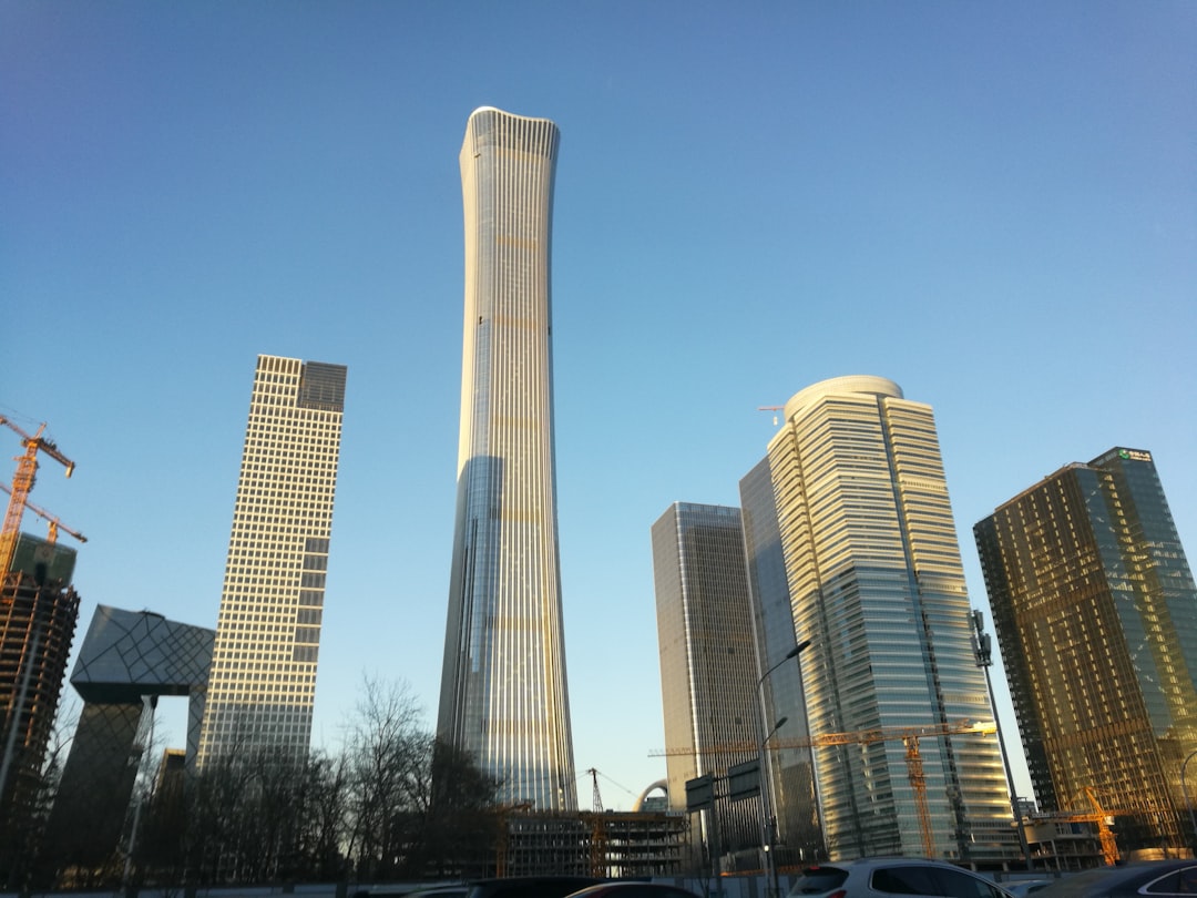 Landmark photo spot Fu Yuan Ju Huang Men Ji Mi Fan （ Guo Mao 2 Dian ） CCTV Headquarters