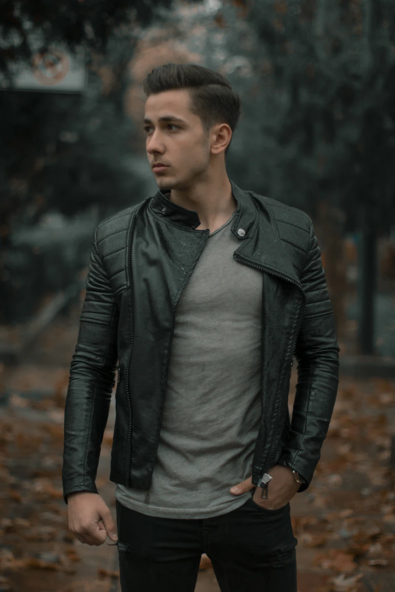 Leather Biker Jacket
