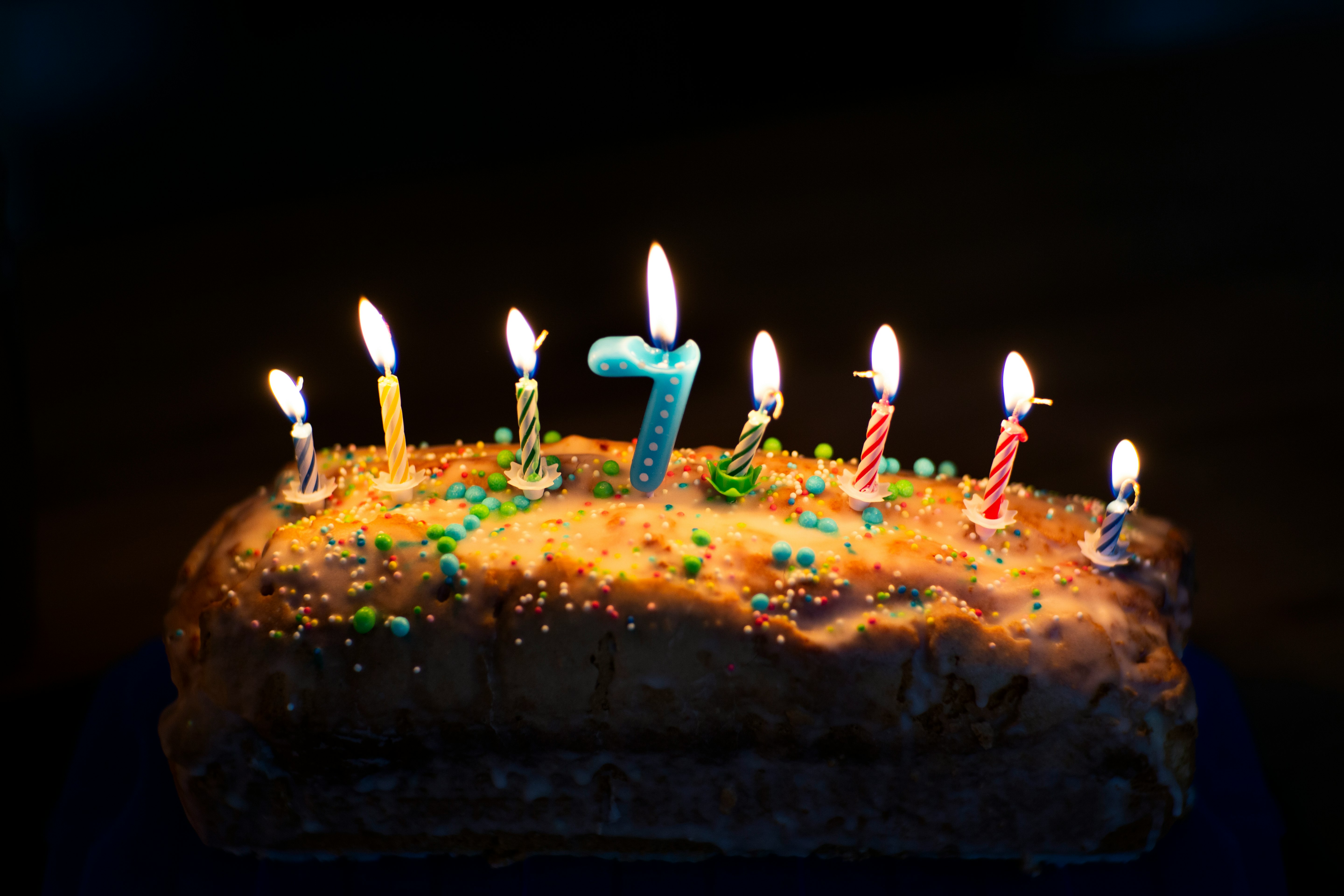 rectangular birthday cake