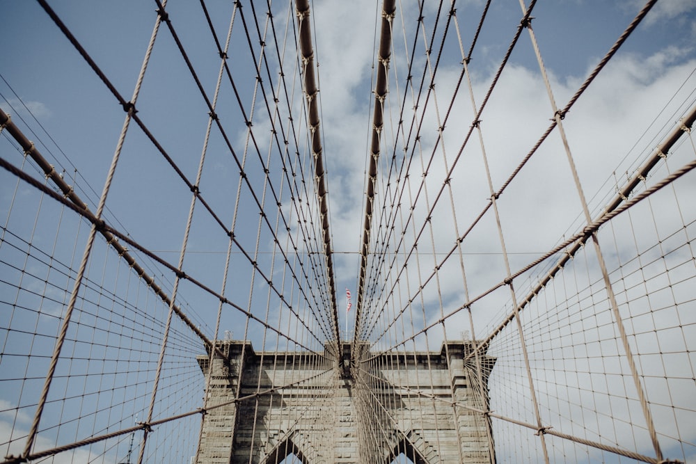Ponte do Brooklyn, Nova Iorque durante o dia