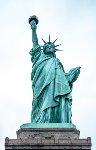 Symbol of freedom, The Statue of Liberty, New York