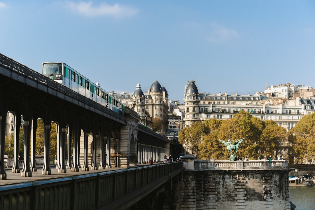architectural photography of gray concrete bridge,