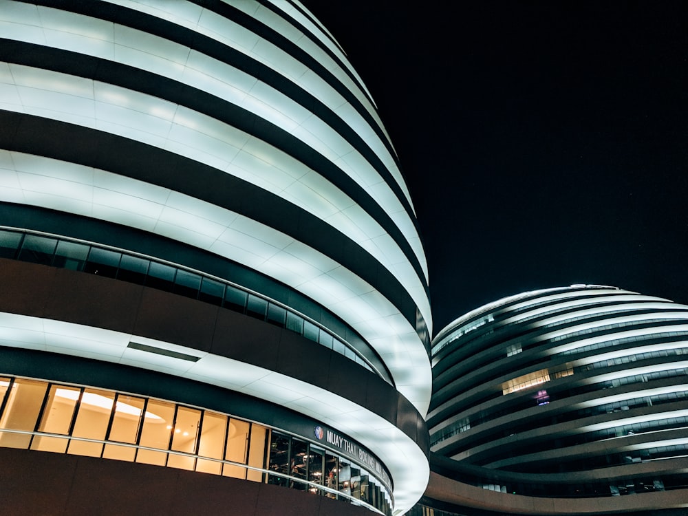 buildings during night