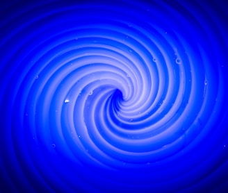 blue swirl illsutration