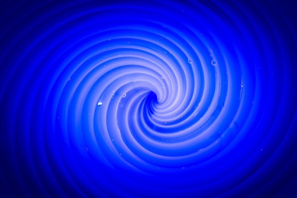 blue swirl illsutration