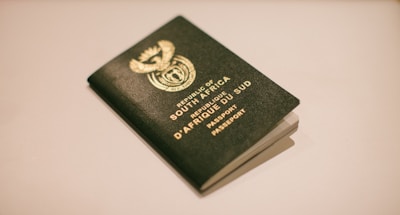 Republic of South Africa passport