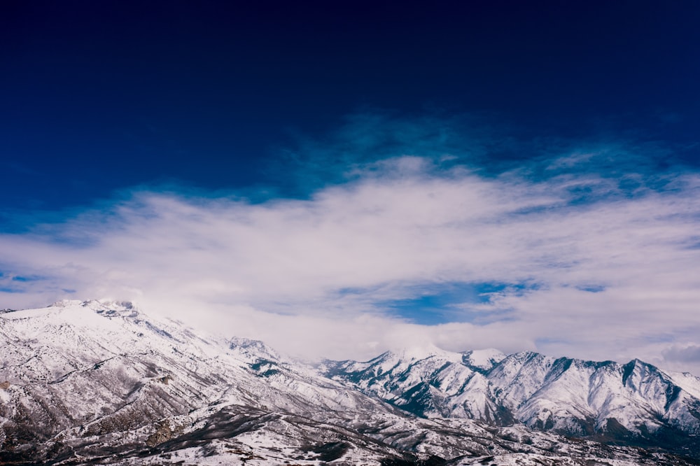 mountain at winter season