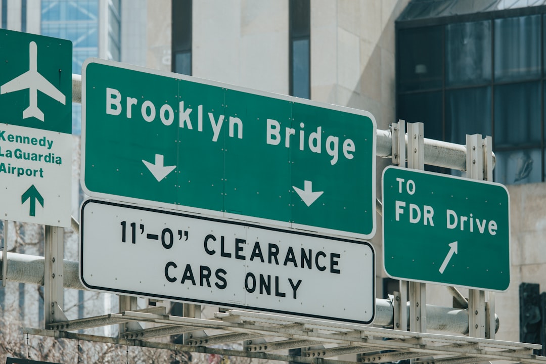 Brooklyn Bridge signage