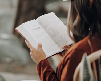 girl reading book