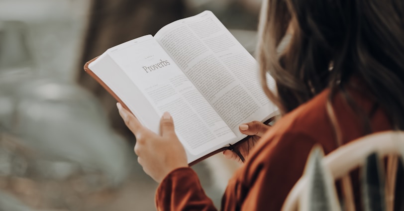 girl reading book