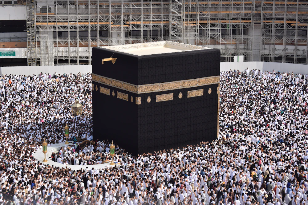 The Kaaba, Masjid al-Haram, Makkah