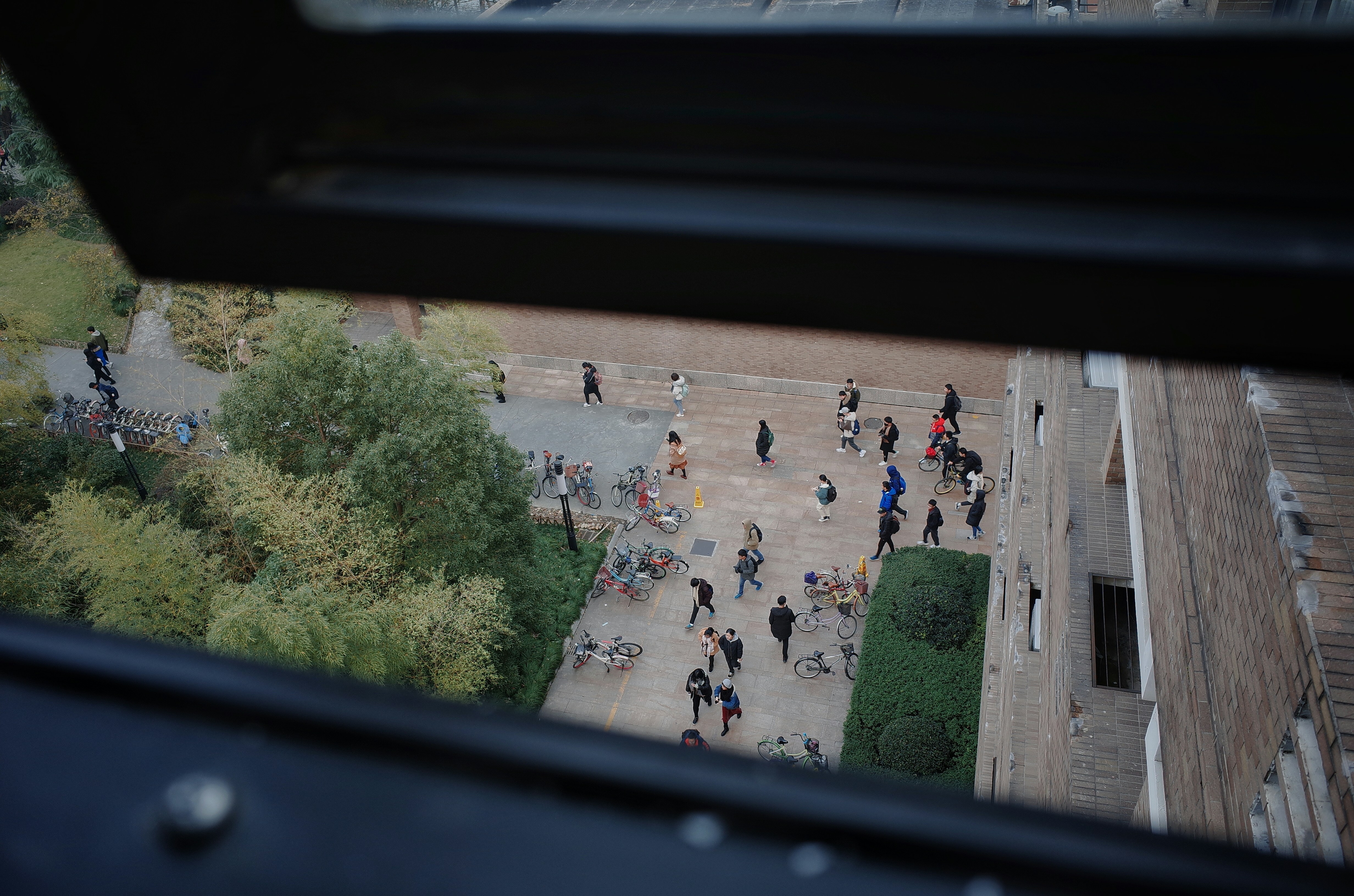 group of person near the building