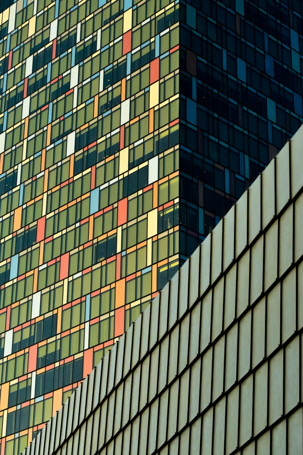 green concrete building