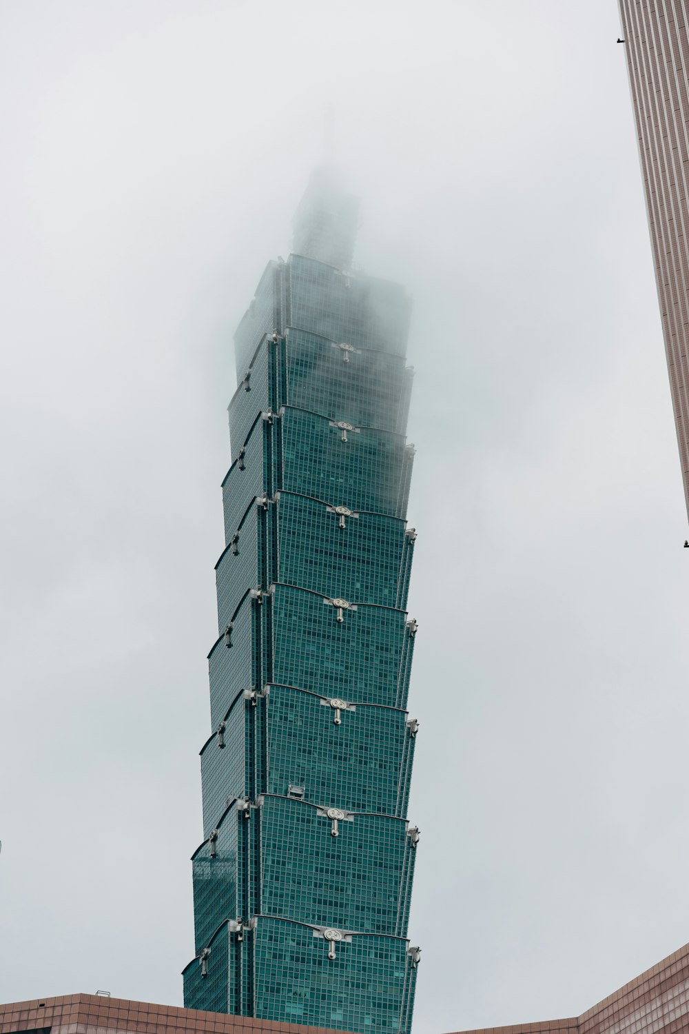 black high rise building