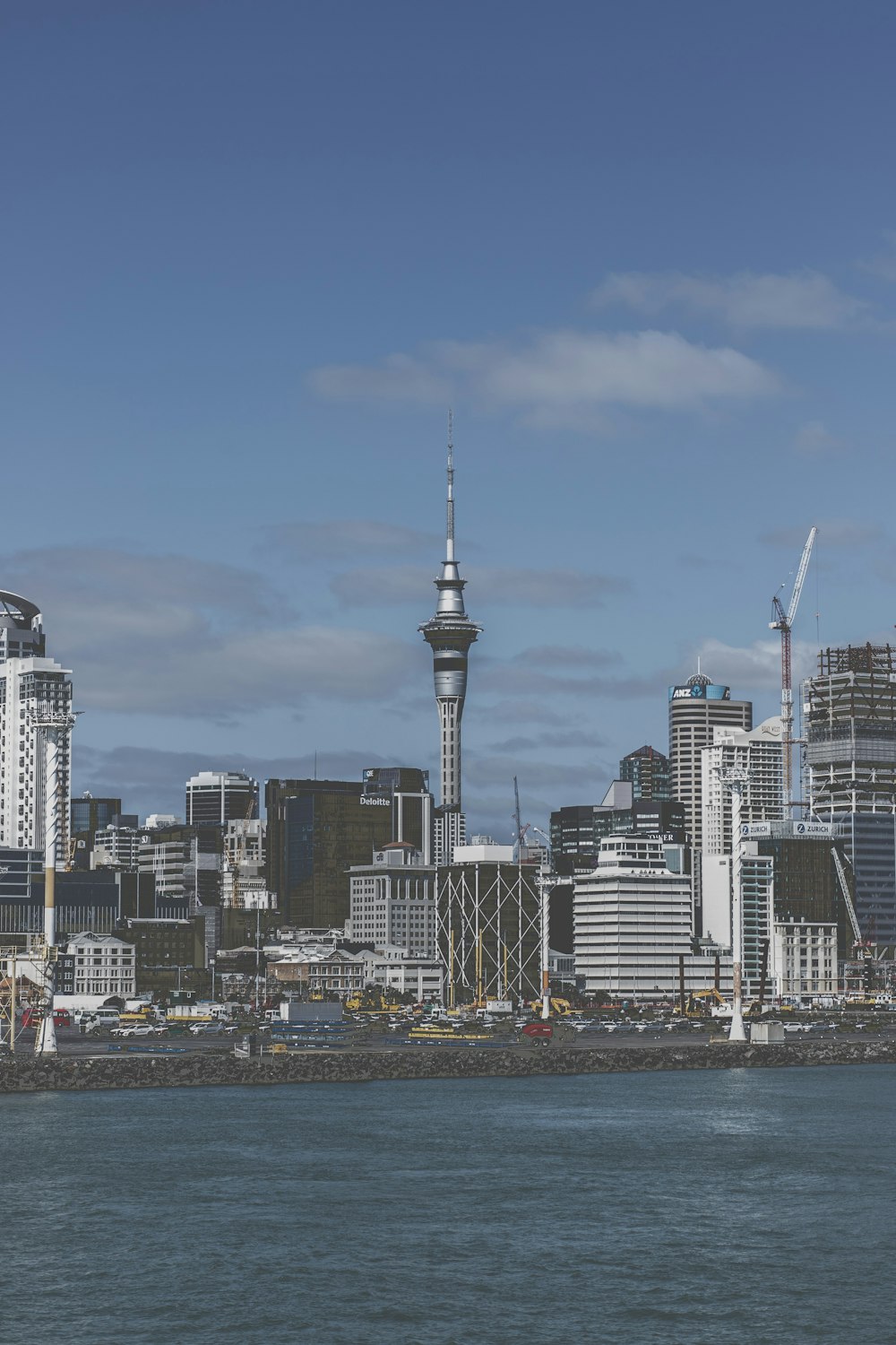 landscape photography of city near ocean