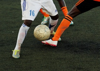 person playing soccer