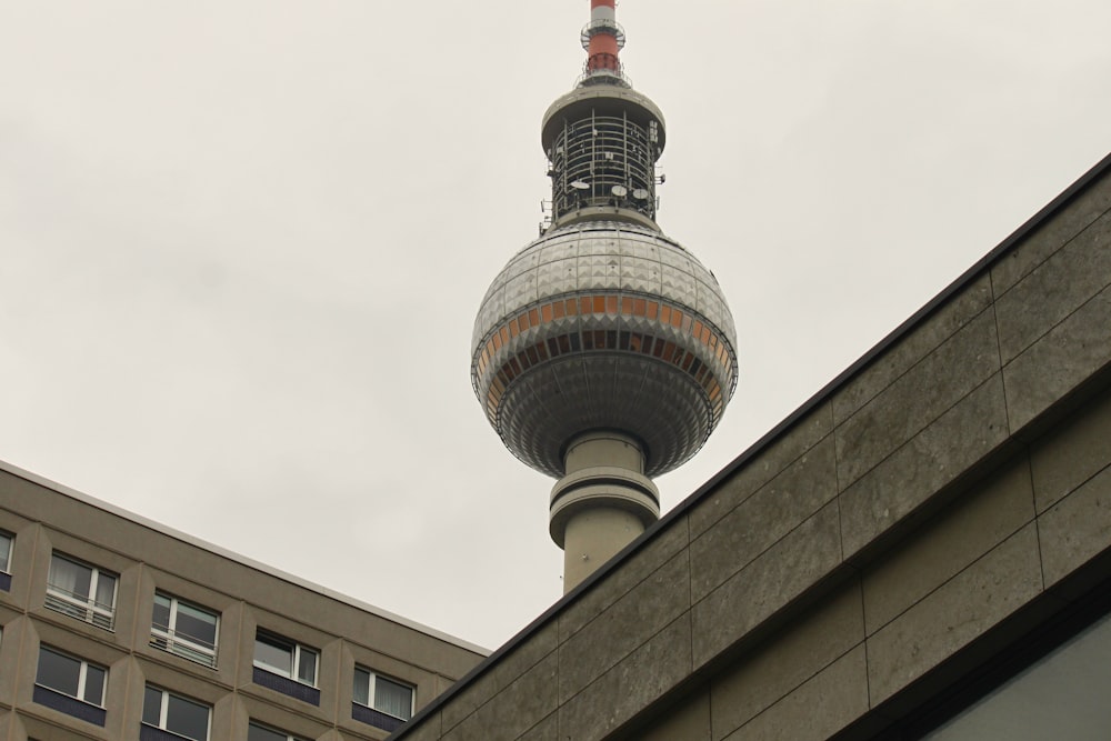 low angle view of tower