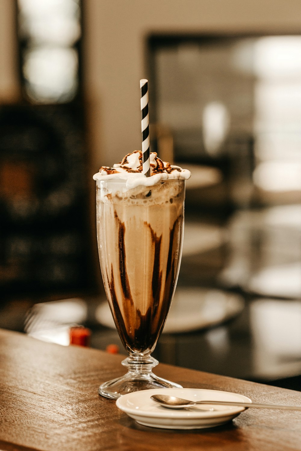 Ice cream mug on table photo – Free Milkshake Image on Unsplash