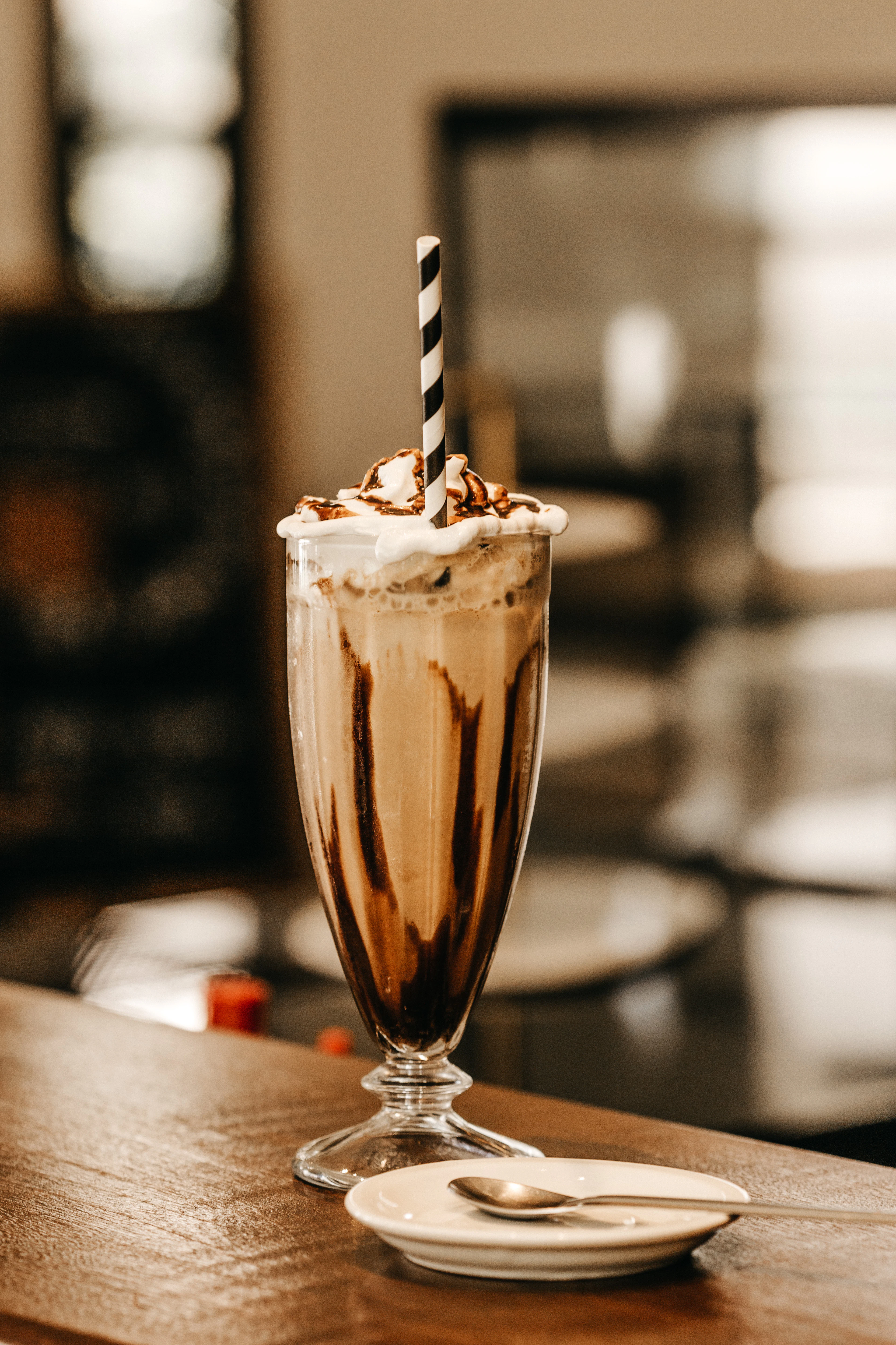 Malteada de chocolate