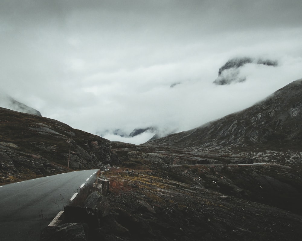 landscape photo of road