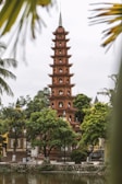brown temple