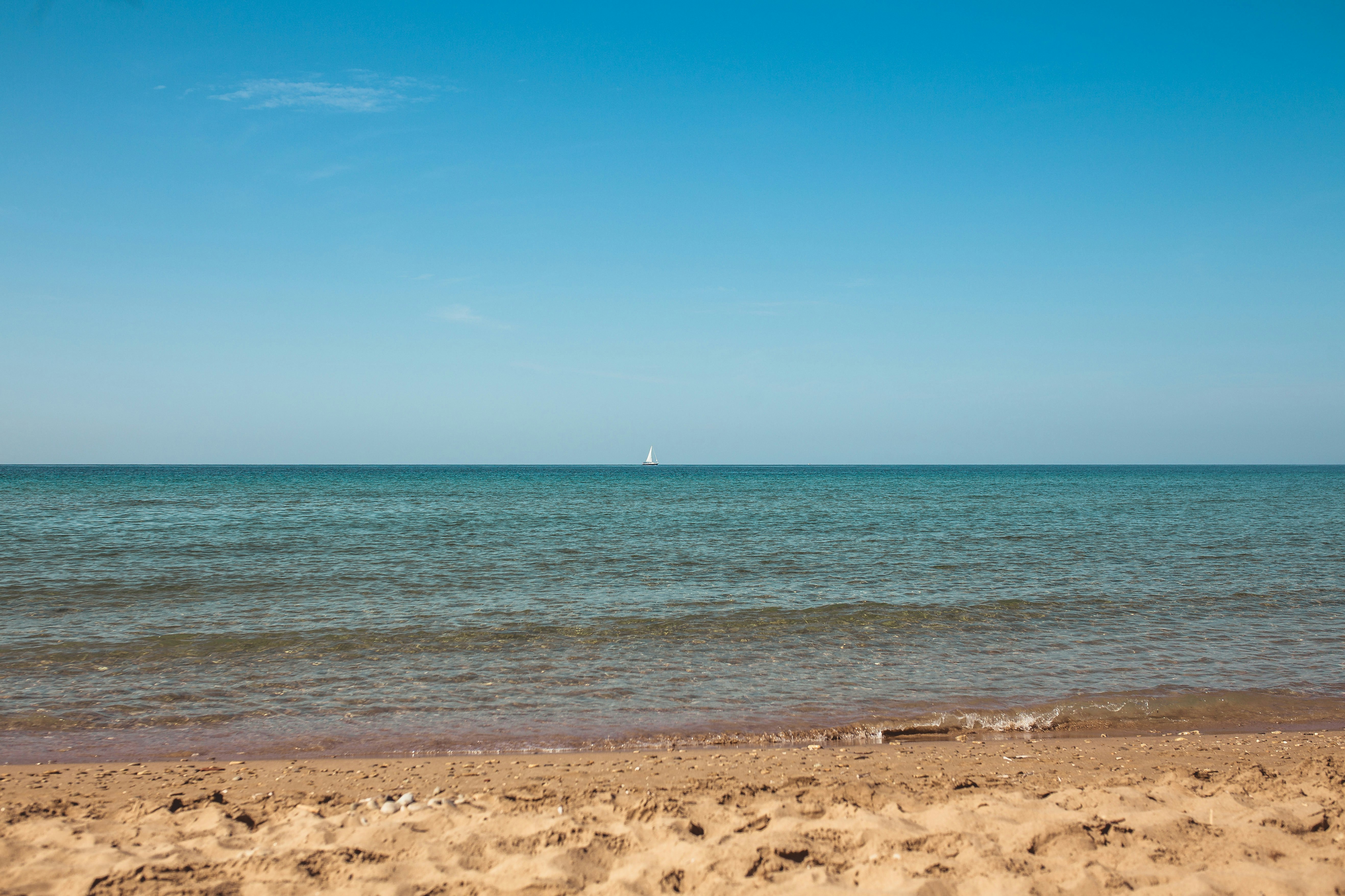 white sand beach