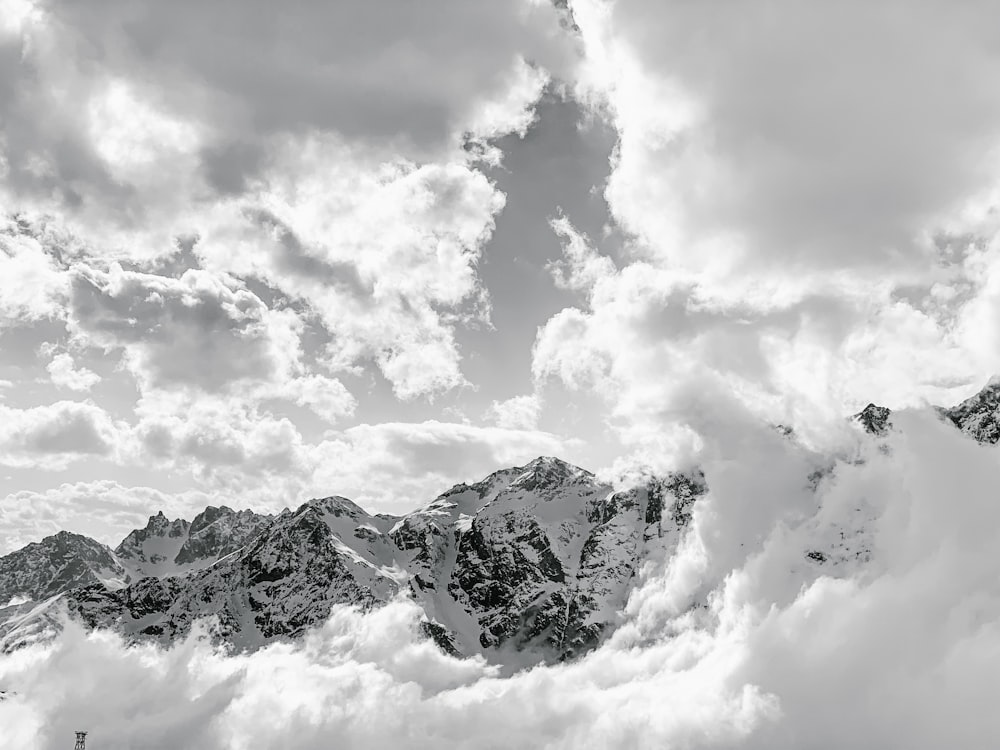 snow covered mountain