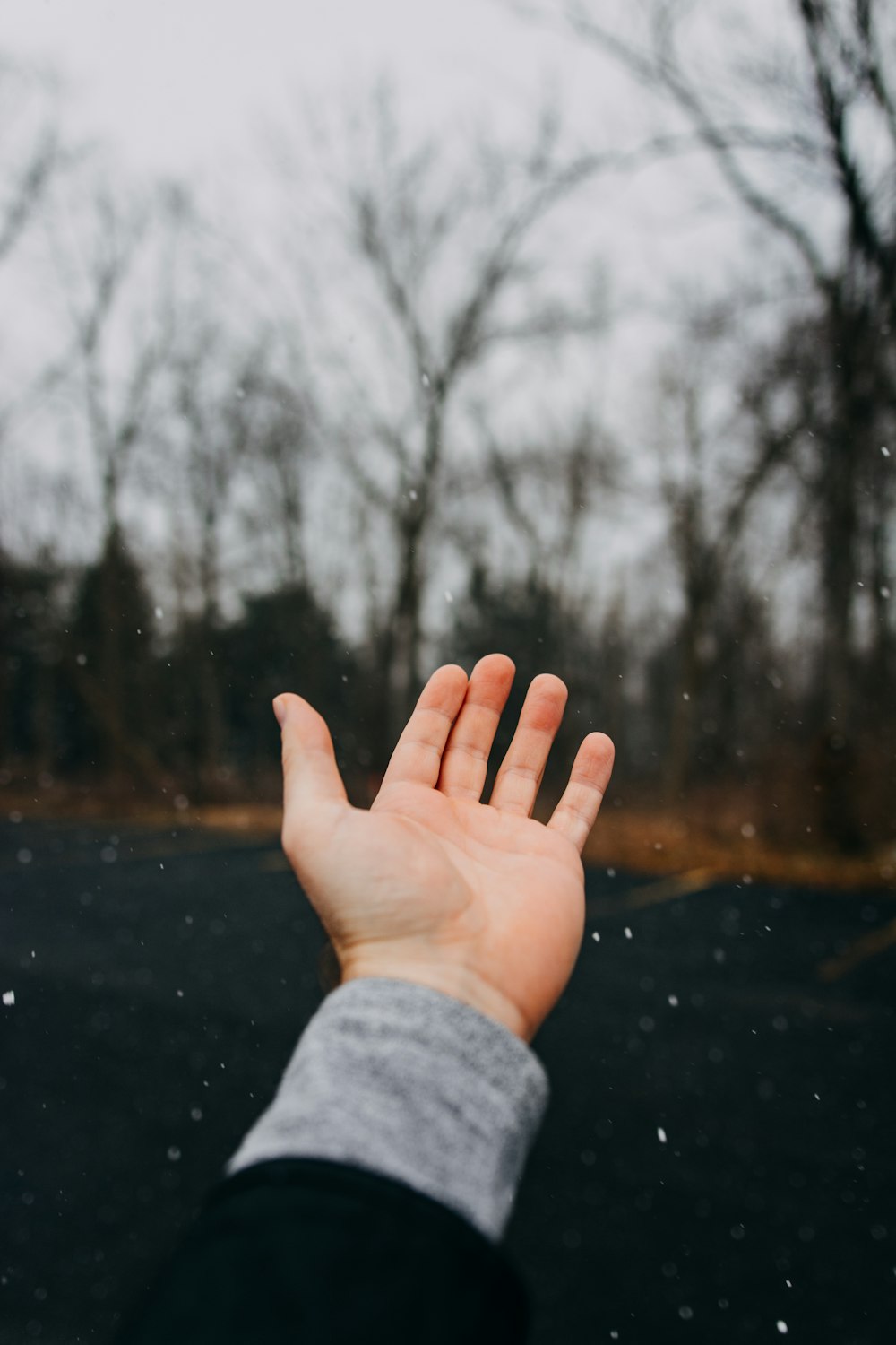 Foto de la mano de la persona izquierda