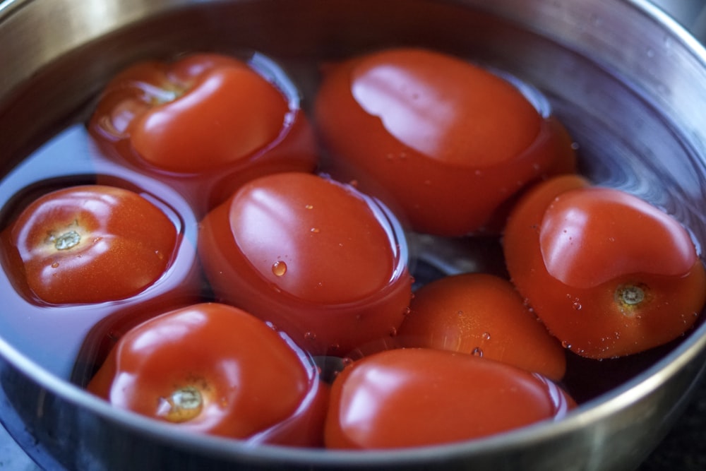 red tomatoes