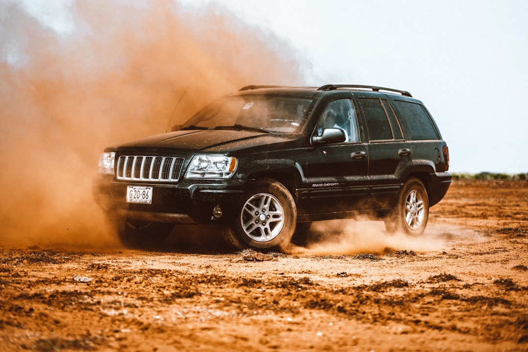 black SUV during daytime