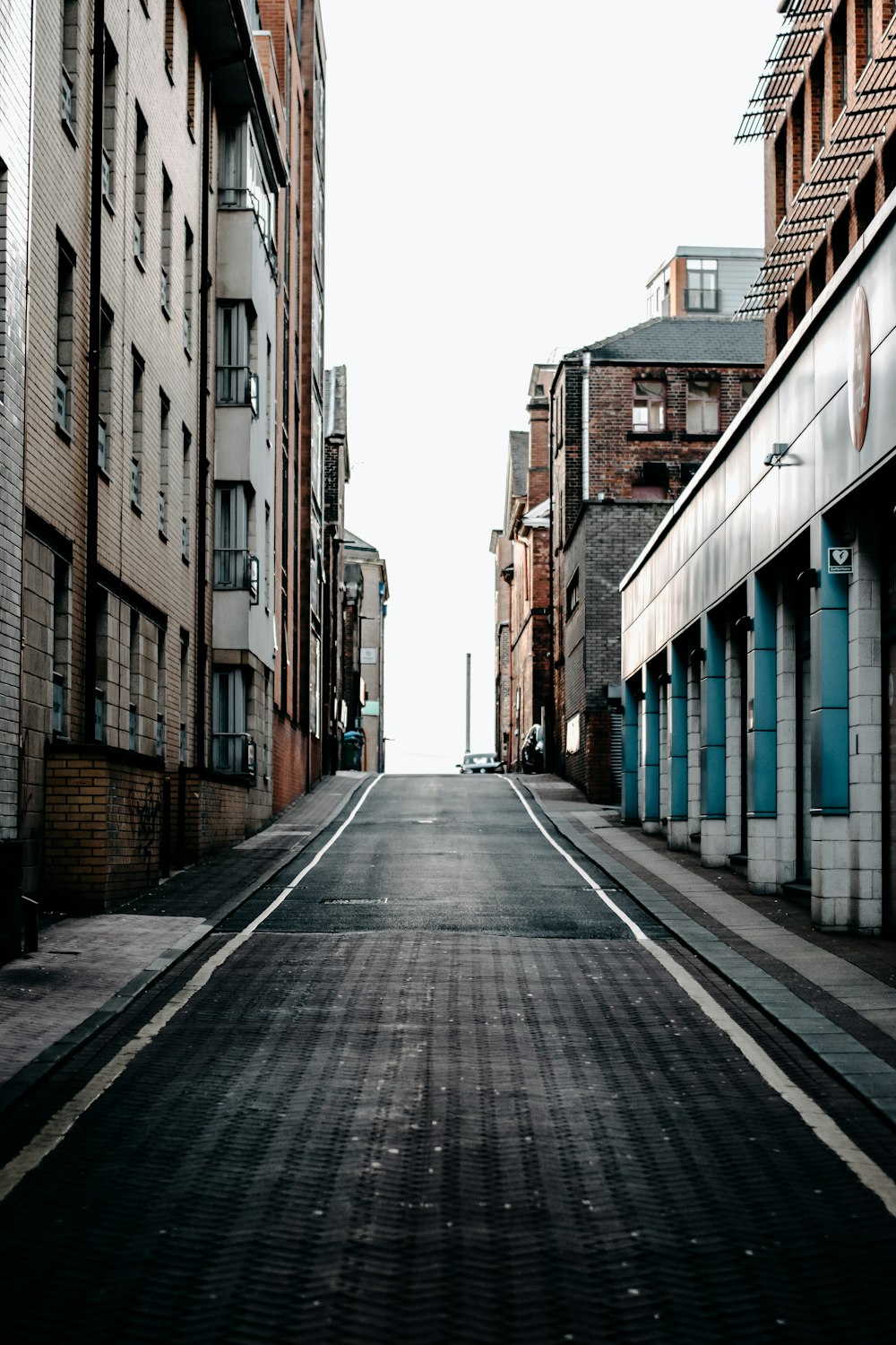 empty road during daytime