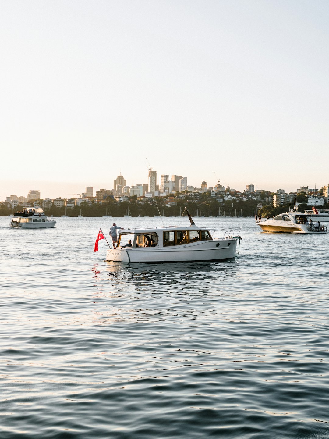 white boat on body of water