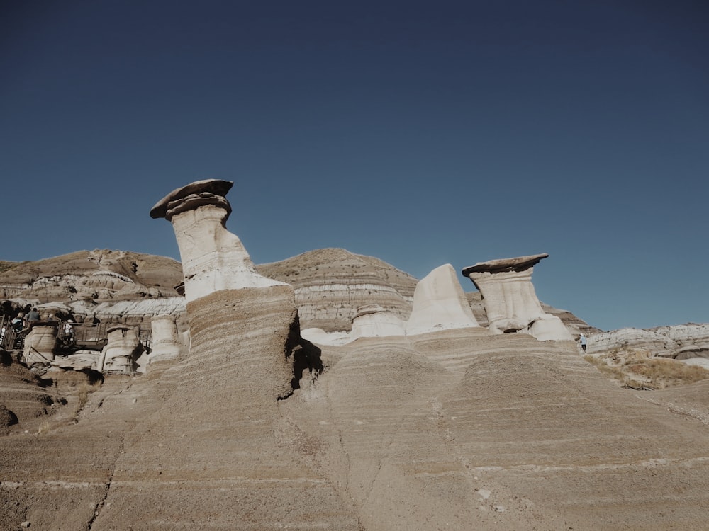 gray rock formation