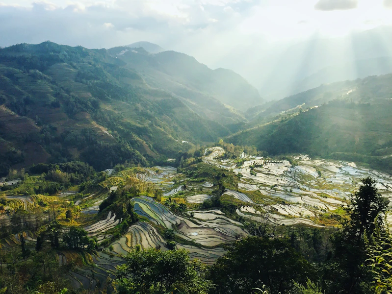 Paysage du Yunnan