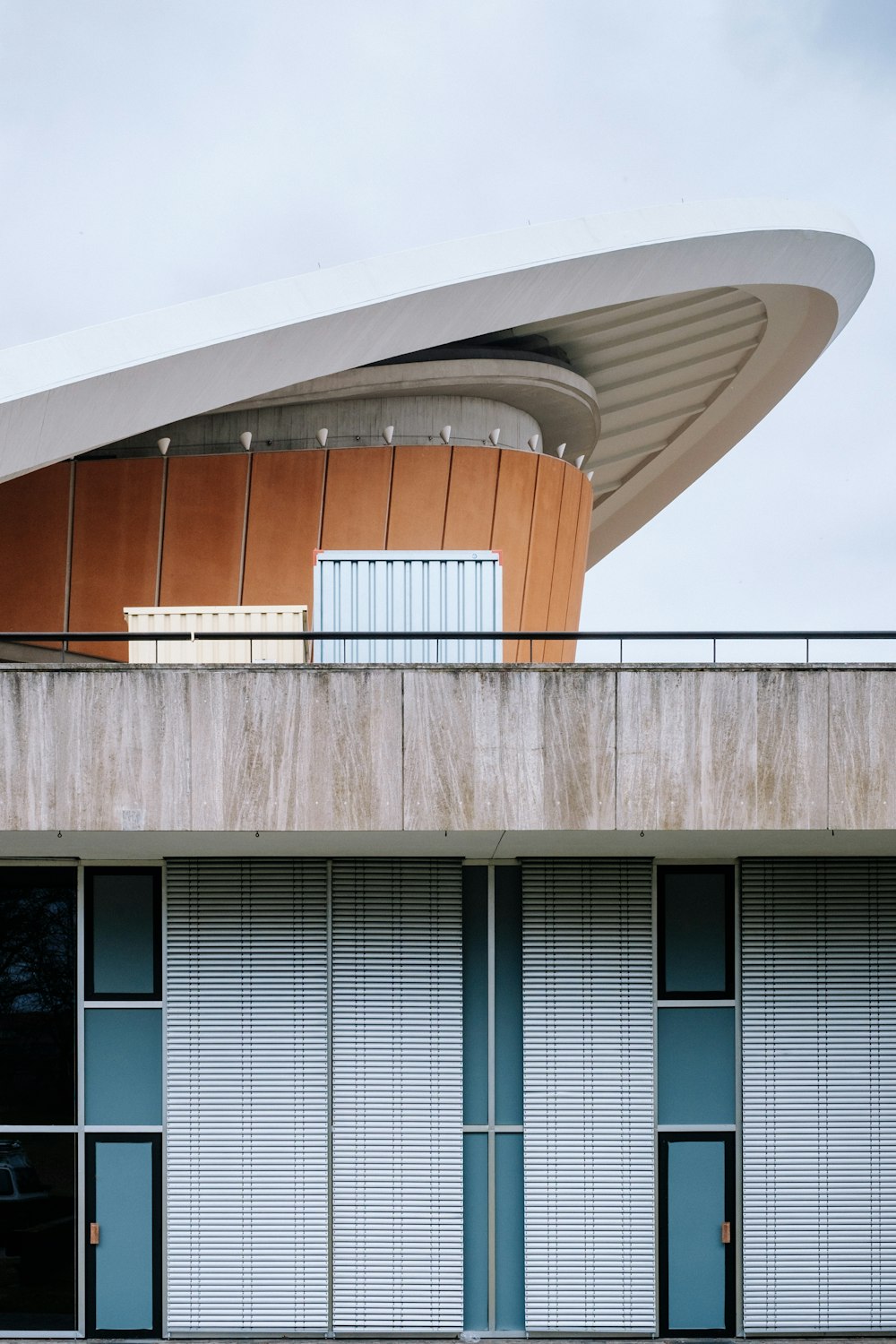 white concrete building