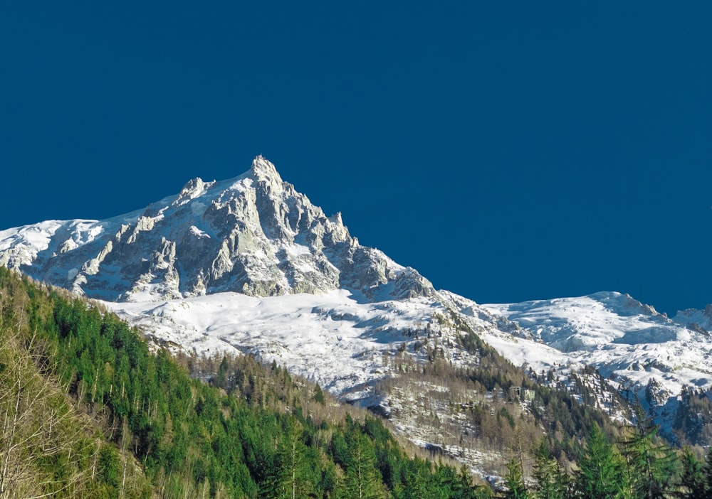 rocky mountain under blue sky