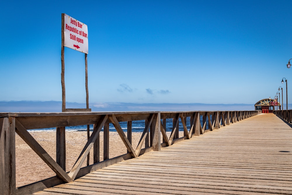 brown wooden port