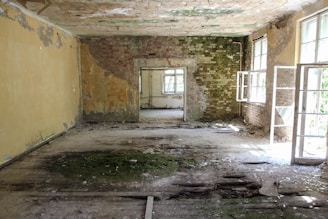 white wooden framed door