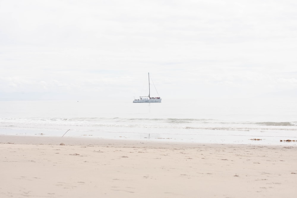 boat near shore during daytime