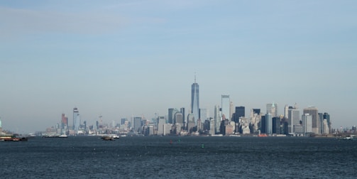 A panoramic view of an Estonian business district.