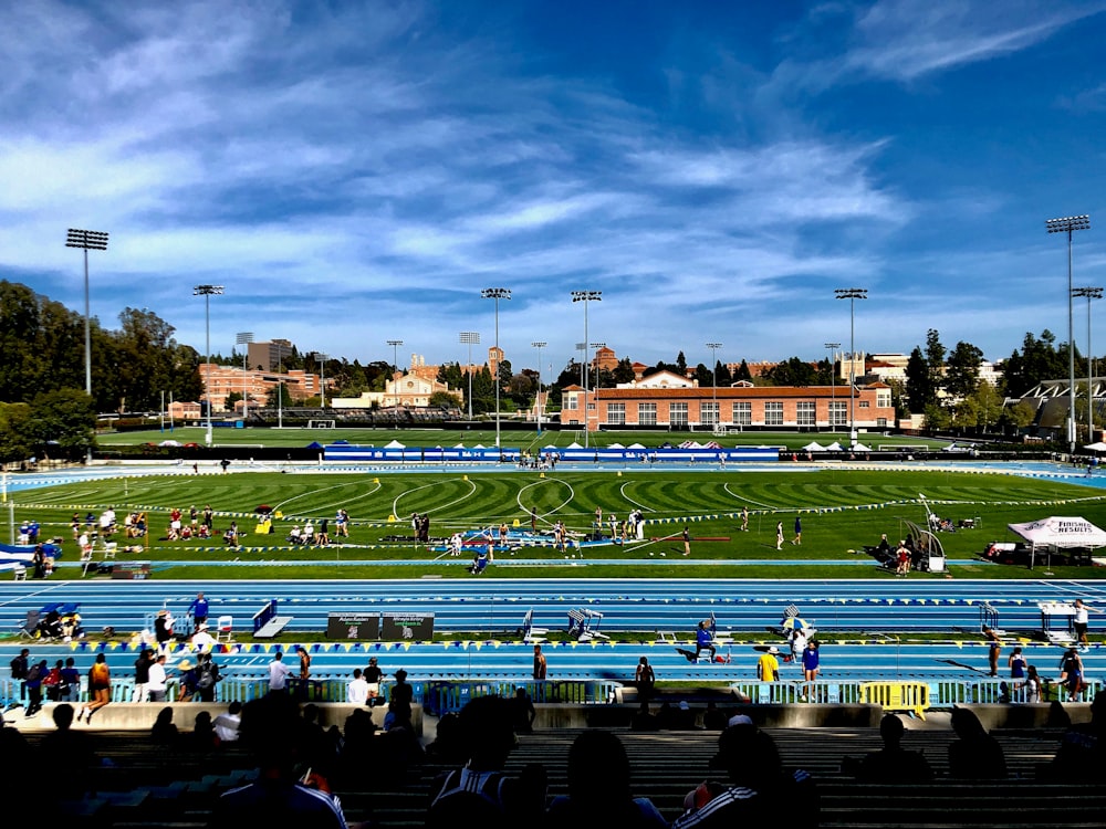 people on field during daytime