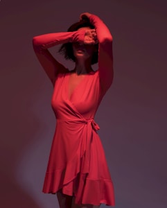 Vestido Rojo Fuego