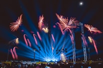 fireworks display