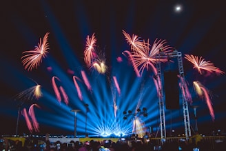 fireworks display