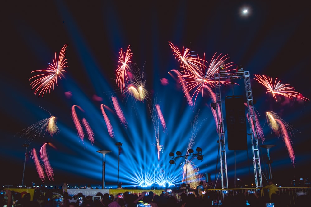 fireworks display