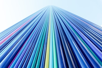 Visual representation of virtual pipelines connecting decentralized gas points over a digital map